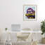 «Vibrant Sloth Hanging on Branch», reproduction encadrée sous verre, design par Jennifer Seeley-65372241-65372239