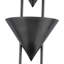 Lampe sur pied en acier vieilli 67 po Versus-124959614