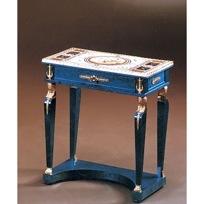 Floor Shelf End Table with Storage