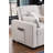Fabric Convertible Sleeper Loveseat With Dropdown Console