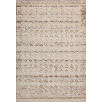 Magnolia Home by Joanna Gaines x Loloi Rae Natural / Ivory Area Rug