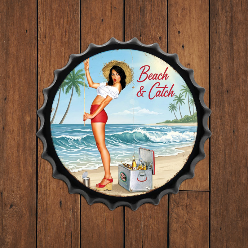 Beach Catch Bottle Caps