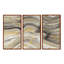 Glam Gold Canion - ensemble de 3 reproductions d'art moderne sur toile encadrées-111760903-111760902