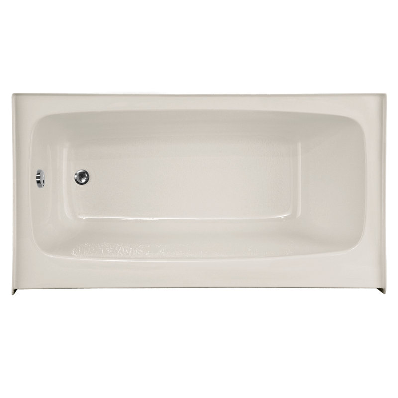 Regan 54'' L Soaking Bathtub, White, Left