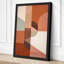 Shapes in Harmony Mid-Century - Wrapped Canvas-250993843-250993845