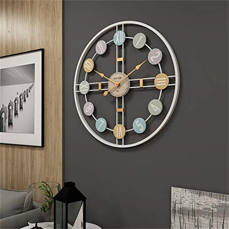 Latt Metal Wall Clock