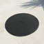 Tapis circulaire en caoutchouc - 48 po