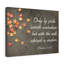 Only By Pride Cometh Contention Proverbs 13:10 - Wrapped Canvas Print-601685307