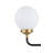 Claudio Contemporary Transitional Iron/Glass LED Vanity Light-44772488-44772490-119338792