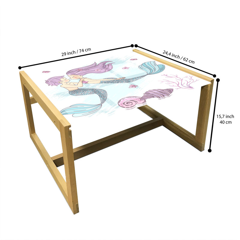 Jadn Sled Coffee Table, 62cm H x 74cm W x 40cm D
