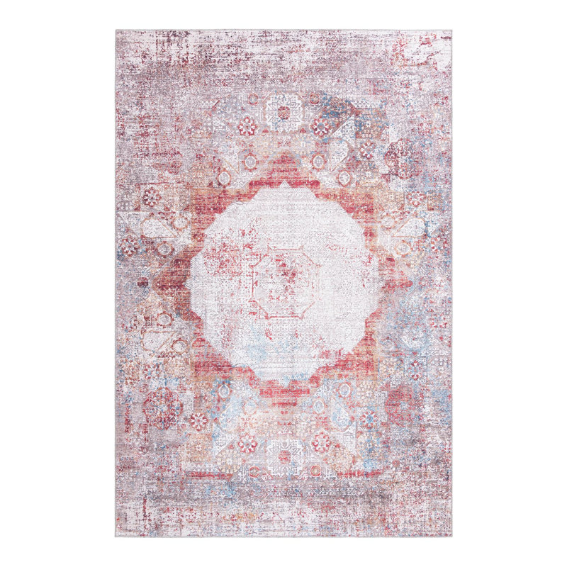 Oriental Indoor Rug, Rectangle 6' x 9'