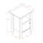 Lauren Brown Nightstand