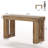 63-inch Counter Height Bar Table, Wooden High Top Pub Table
