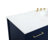 Irene 60'' Single Bathroom Vanity with Engineered Marble Top-434533058