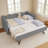 81"Gingham Daybed Twin Size Sofa Bed  Stylish, Space-Saving Comfort With Usb Charging-280099047
