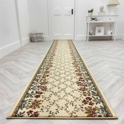 Runner Floral Area Rug