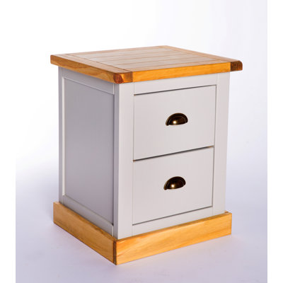 Casitas 45cm W Plywood / Laminate Board Bedside Table