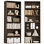 Bibliothèque standard de 27,95 pouces de large, tablette de rangement robuste pour l'espace domestique-1535958559