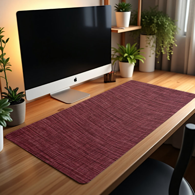 Polyester Desk Pad, 31.5x15.5