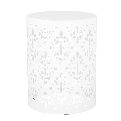 Modern Design Metal Table - Large Outdoor, With Stable Base Outdoor Side Elegant And Construction