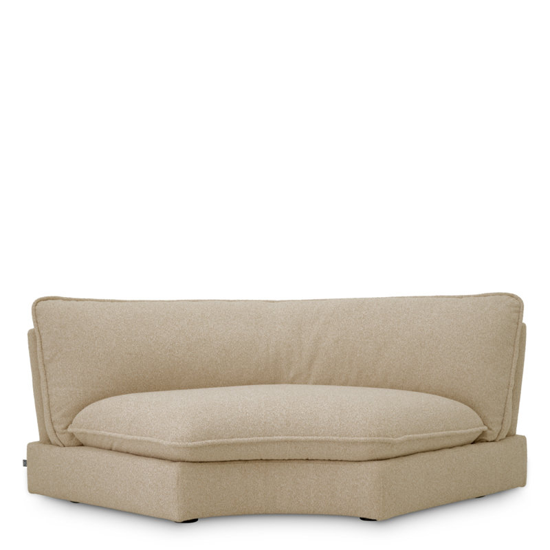 Modular Sofa Cresson Daley Sand - Inner Corner, 29.13" H x 55.91" W x 55.91" D