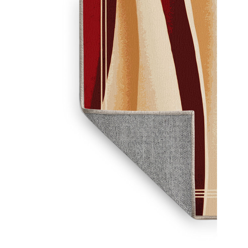Ochre Whispers Rug, Rectangle 2' x 3'