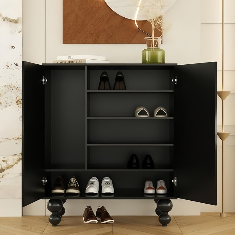 16 Pair Shoe Storage Cabinet