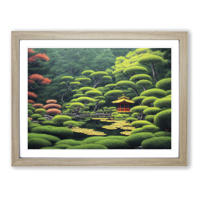 Japanese Garden - Single Picture Frame Print