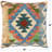  Hand-Woven Square Wool Pillow Cover & Insert