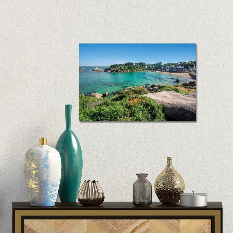 Saint Guirec Beach, 30.48cm H x 45.72cm W
