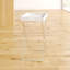 Kline Tray Top Cross Legs End Table-27309137-27309136