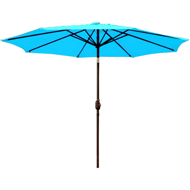 Parasol 9" Market, Bronze, Turquoise