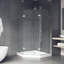 Cabine de douche néo-angle sans cadre Gemini l 47,625 po x P 47,625 po x H 76,75 po Gemini-50857769