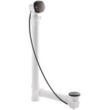 Clearflo Cable Bath Leg Tub Drain with Overflow