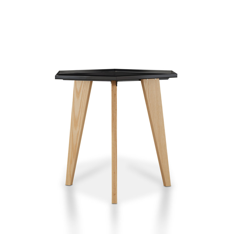 Hetton Tray Top End Table, Black
