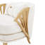 Chaise d'appoint La Terrazza - Starlight / Champagne clair