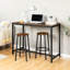 Chappelle Counter Stool with Metal Frame-305517665