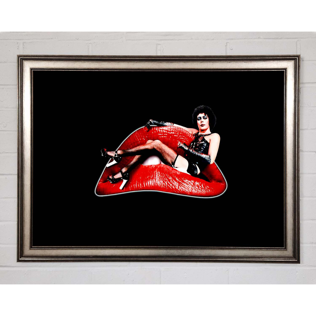 Rocky Horror Sweet Transvestite - Einzelner Bilderrahmen Kunstdrucke