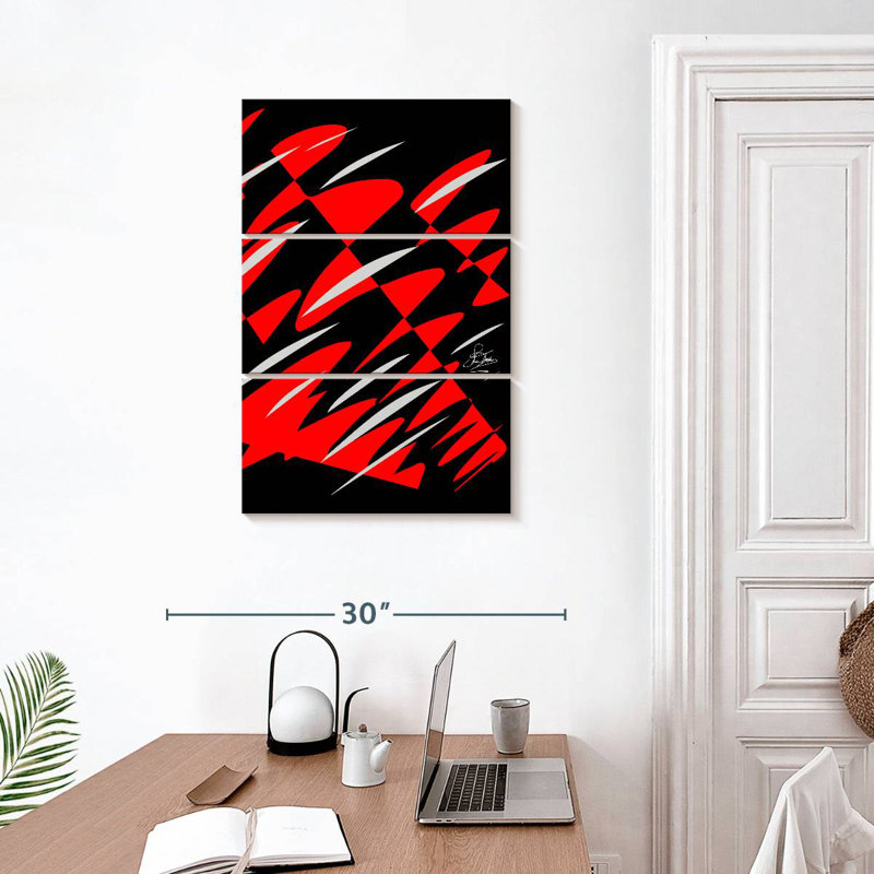 Avery Reflections Red, 32" H x 20" W