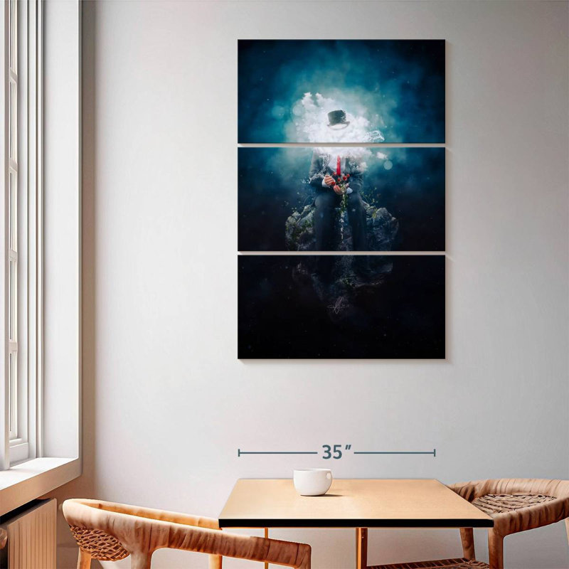 Kelan Man's Patience, 65" H x 42" W