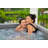 Lifesmart Spas LS350DX 110 Volt 5-Person 28-Jet Rectangle Plug and Play Hot Tub with Ozonator-29474841