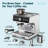 Simzlife Espresso Machine With Grinder, 15 Bar Coffee Maker With Milk Frother Steamer Wand, Removable Water Tank, Silver