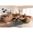 Eudon Upholstered Reclining U-Shaped Sectional Symmetrical