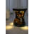 Solar Elk Statue Stump Plant Stand
