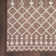 Tonnele Geometric Machine Woven Polypropylene/Polyester Indoor/Outdoor Area Rug in Natural