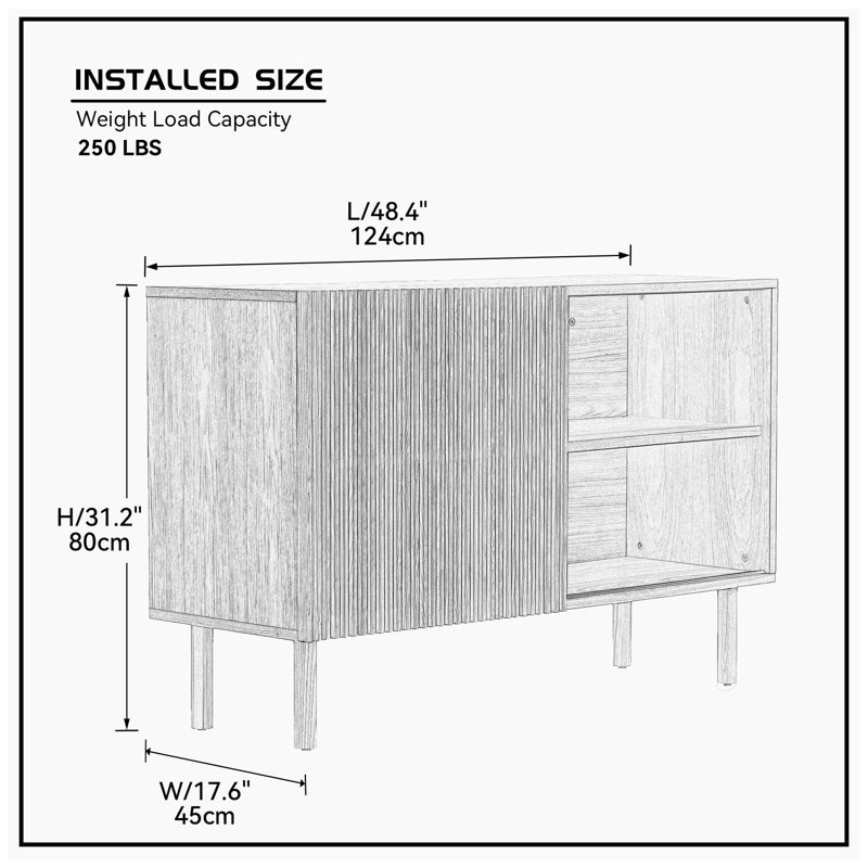 Buffet 48,4 po Bemot