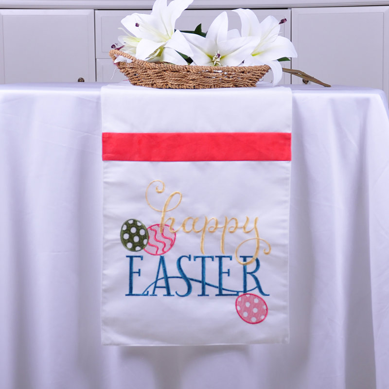 Lorinda Happy Easter Table Runner
