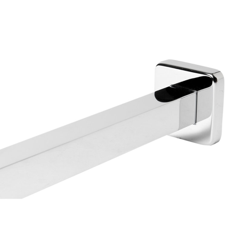 Bras de douche, Chrome poli