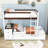 Kaleis Bunk Bed With Storage Drawers, Outlets, USB Ports And Safety Guardrails-1282397679-1282397673