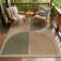 Narze Modern Easy Jute Machine Washable Area Rug with Non-Slip Backing for Patio,Backyard,Balcony ,Deck